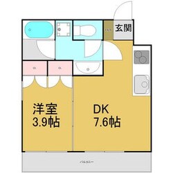 diciottoATSUTAの物件間取画像